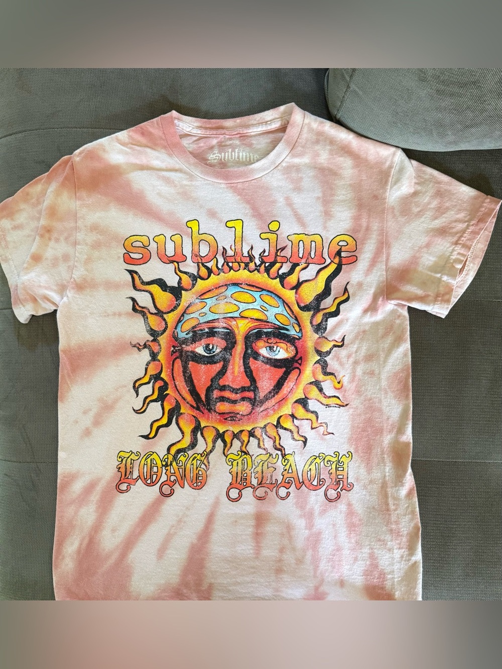 Sublime tie-dye tshirt, Small
